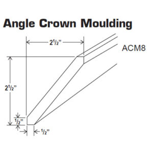 Angle Crown Moulding
