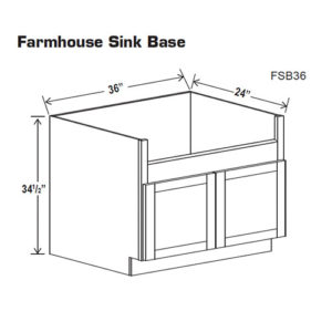 Farmhouse Sink Base