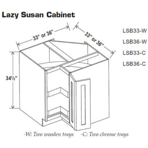 Lazy Susan Cabinet