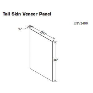 Tall Skin Veneer Panel