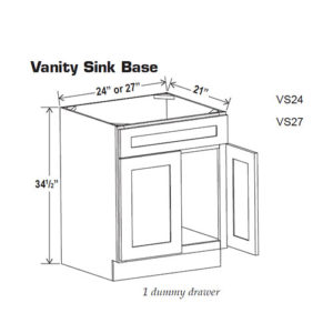 Vanity Sink Base